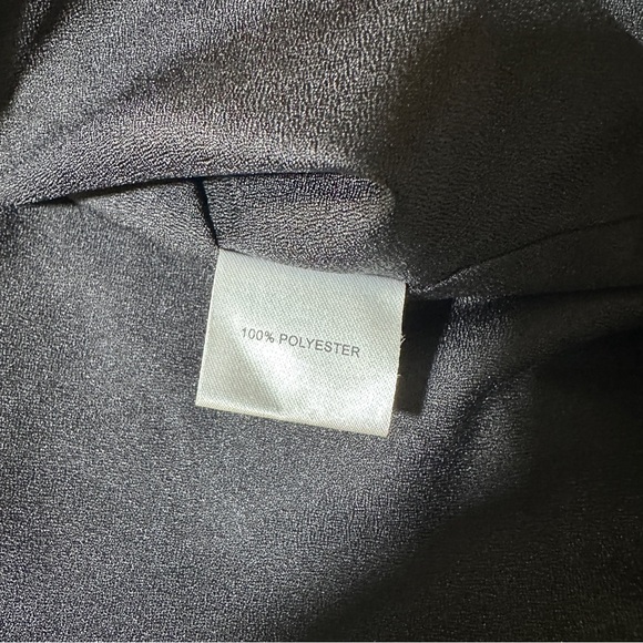 Dainty Jewells Size S Florence Frost Dress Black Mock Neck Puff Sleeves Coquette - Picture 10 of 16